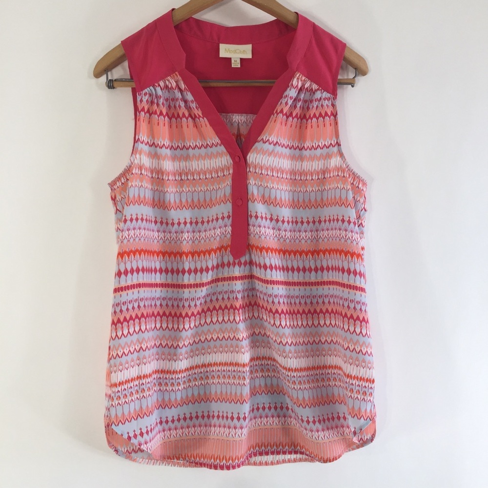 ModCloth Girl About Scranton Sleeveless Tunic